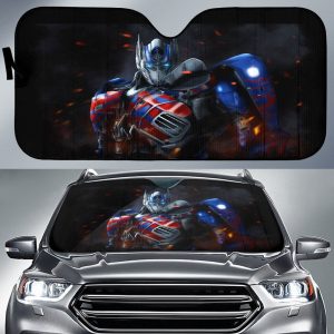 Optimus Primes Car Auto Sun Shade