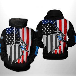 Orlando Magic NBA US Flag Team 3D Printed Hoodie/Zipper Hoodie
