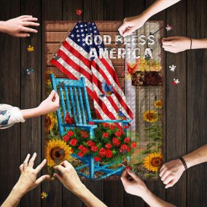 Our Usa Is Beautiful Jigsaw Puzzle Set