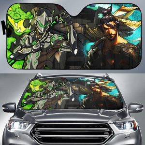 Overwatch Heroes Car Auto Sun Shade