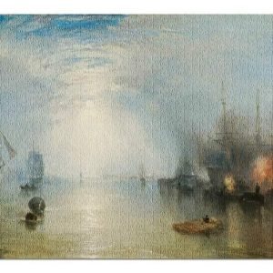 Painting Keelmen Heaving In Coals By Moonlight Jigsaw Puzzle Set