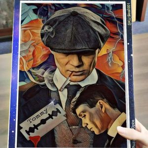Painting Man With Cigarette Jigsaw Puzzle Set