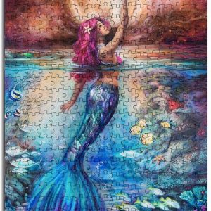 Painting Mermaid Jigsaw Puzzle Set
