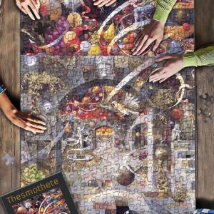 Painting Mystery House Jigsaw Puzzle Set
