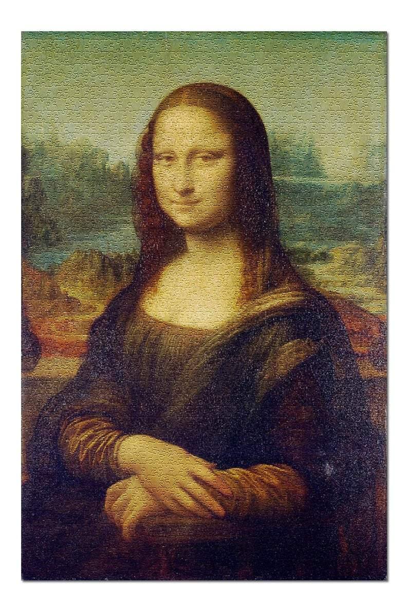 Paintings, Mona Lisa Jigsaw Puzzle Set Paintings, Mona Lisa Jigsaw Puzzle Set
