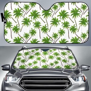 Palm Tree Car Auto Sun Shade