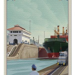 Panama Canal Jigsaw Puzzle Set
