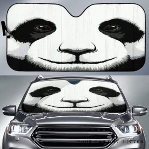 Panda Face Car Auto Sun Shade