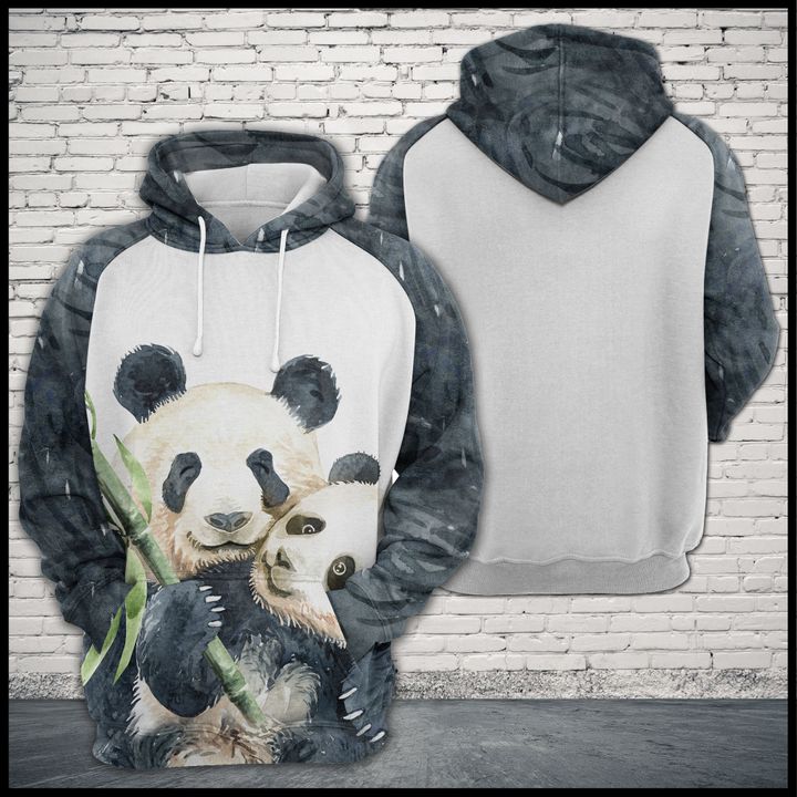 Panda Family 3D Printed Hoodie/Zipper Hoodie Panda Family 3D Printed Hoodie/Zipper Hoodie