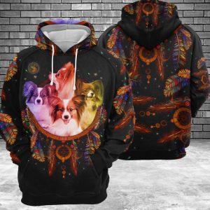 Papillon Dreamcatcher 3D Printed Hoodie/Zipper Hoodie