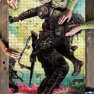 Paratrooper Fight Is The Best Jigsaw Puzzle Set