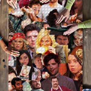 Parks And Recreation Collage Jigsaw Puzzle Set