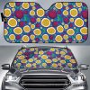 Passion Fruit Blue Car Auto Sun Shade