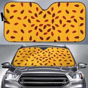 Passion Fruit Texture Car Auto Sun Shade