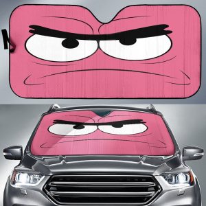 Patrick Stars Car Auto Sun Shade