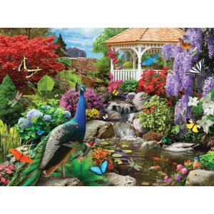 Peacock Paradise Jigsaw Puzzle Set