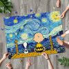 Peanuts Snooppy Painting Jigsaw Puzzle Set