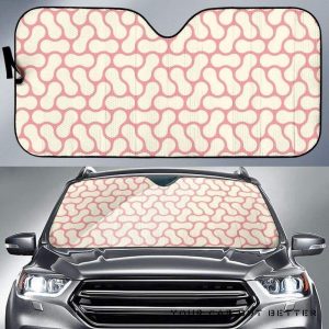 Peanuts Texture Pattern Car Auto Sun Shade