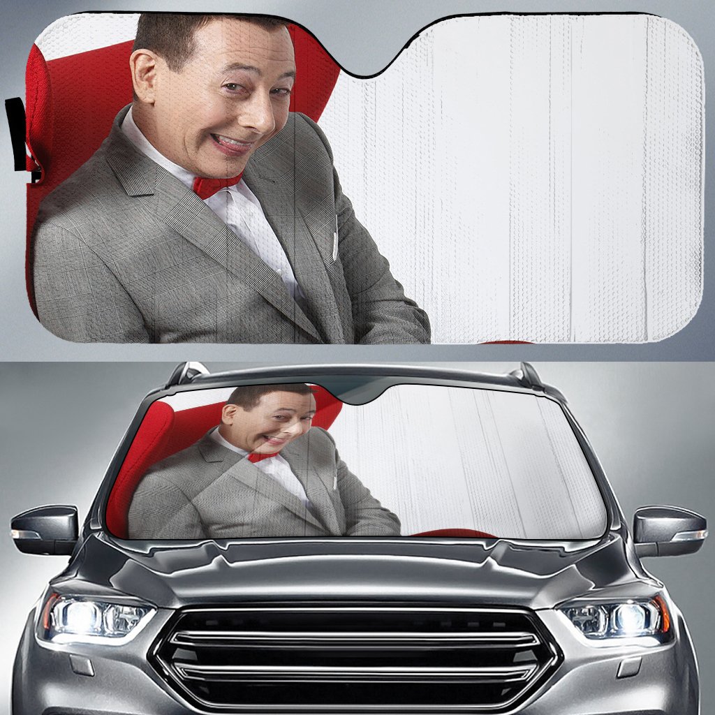 Pee-Wee Herman 4 Car Auto Sun Shade Pee-Wee Herman 4 Car Auto Sun Shade