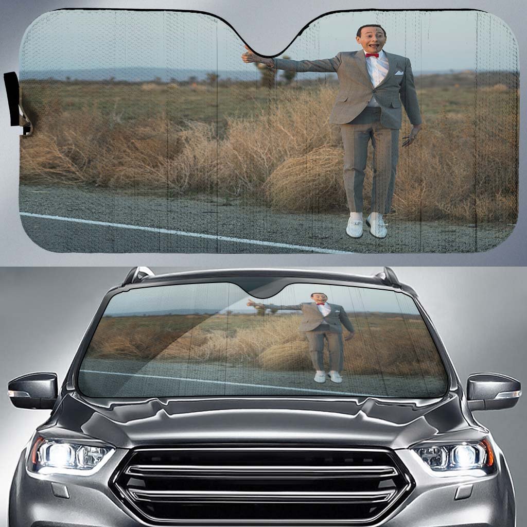 Pee-Wee Herman 6 Car Auto Sun Shade Pee-Wee Herman 6 Car Auto Sun Shade
