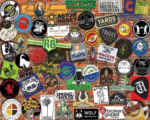 Pennsylvania Beers Jigsaw Puzzle Set