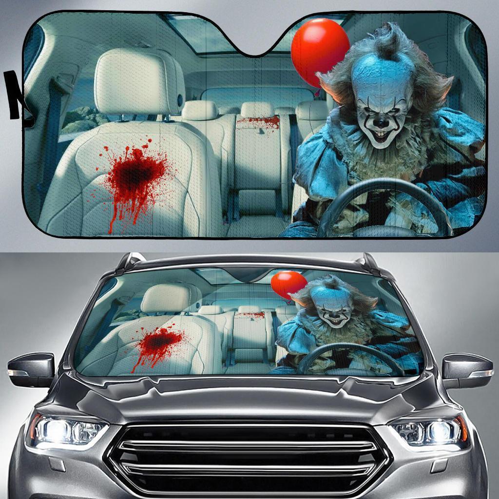 Pennywises Car Auto Sun Shade Pennywises Car Auto Sun Shade
