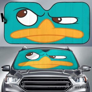 Perry Phineas And Ferb Car Auto Sun Shade