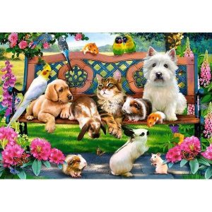 Pets In The Park Jigsaw Puzzle Set