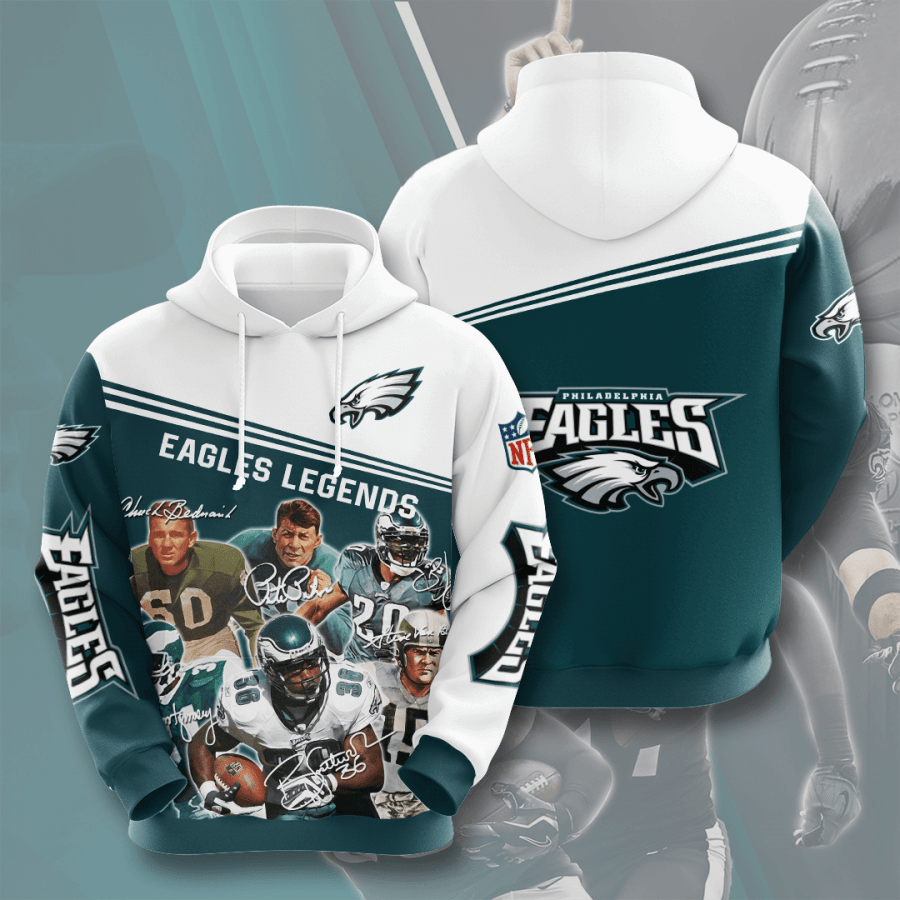 Philadelphia Eagles 3D Printed Hoodie/Zipper Hoodie Philadelphia Eagles 3D Printed Hoodie/Zipper Hoodie