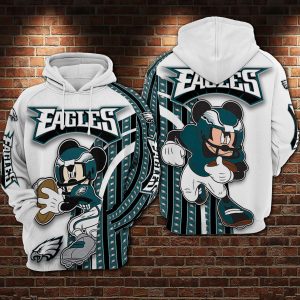 Philadelphia Eagles 3D Printed Hoodie/Zipper Hoodie