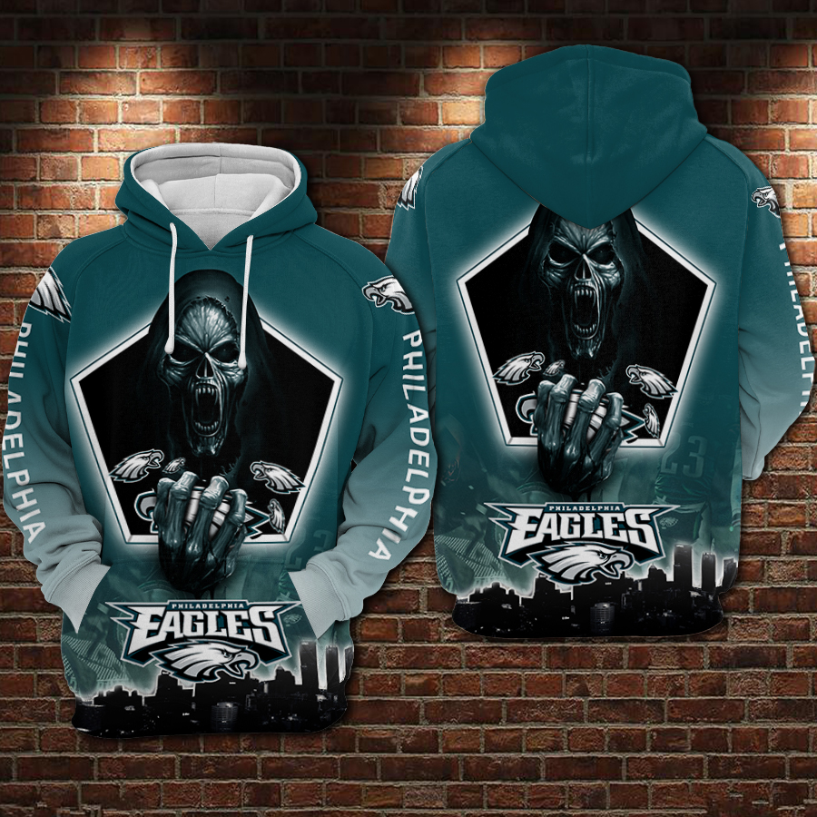 Philadelphia Eagles 3D Printed Hoodie/Zipper Hoodie Philadelphia Eagles 3D Printed Hoodie/Zipper Hoodie