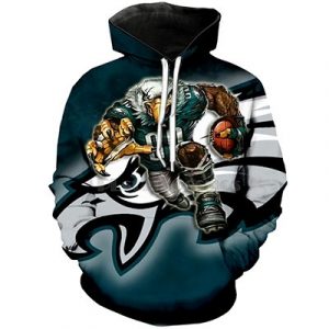 Philadelphia Eagles 3D Printed Hoodie/Zipper Hoodie