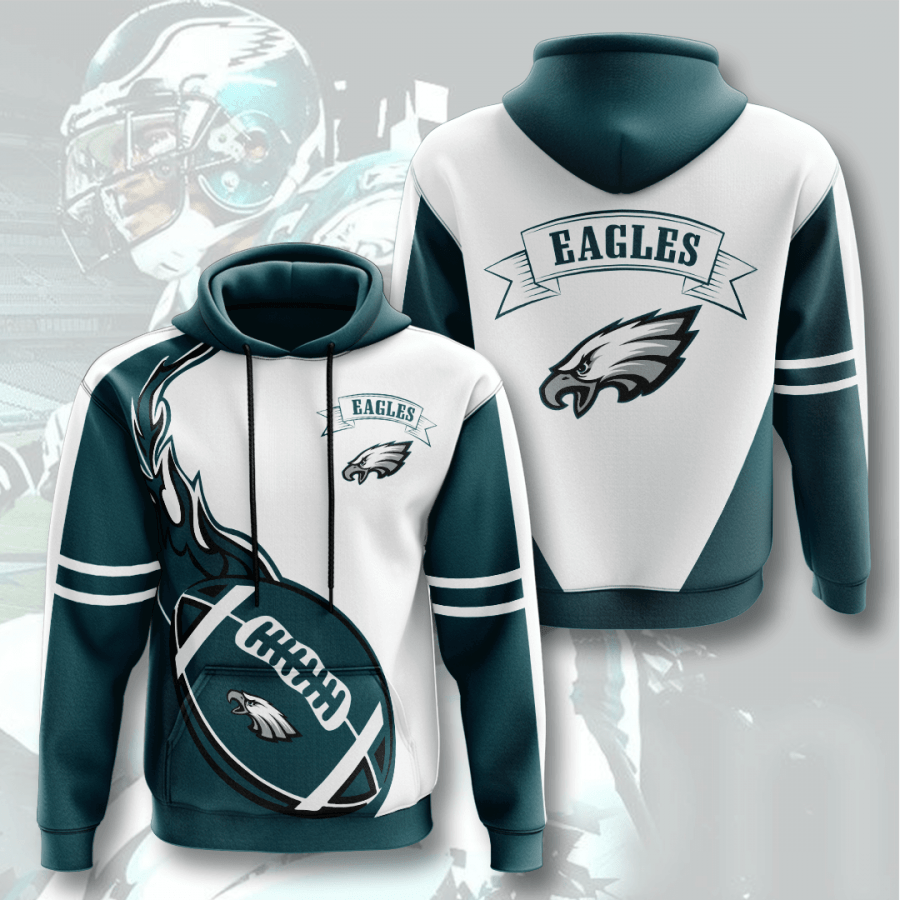 Philadelphia Eagles 3D Printed Hoodie/Zipper Hoodie Philadelphia Eagles 3D Printed Hoodie/Zipper Hoodie