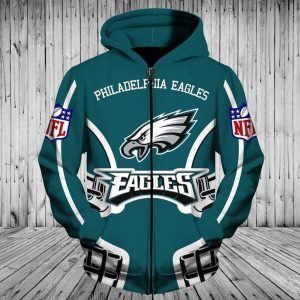 Philadelphia Eagles 3D Printed Hoodie/Zipper Hoodie