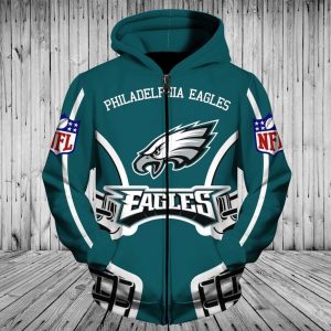 Philadelphia Eagles 3D Printed Hoodie/Zipper Hoodie