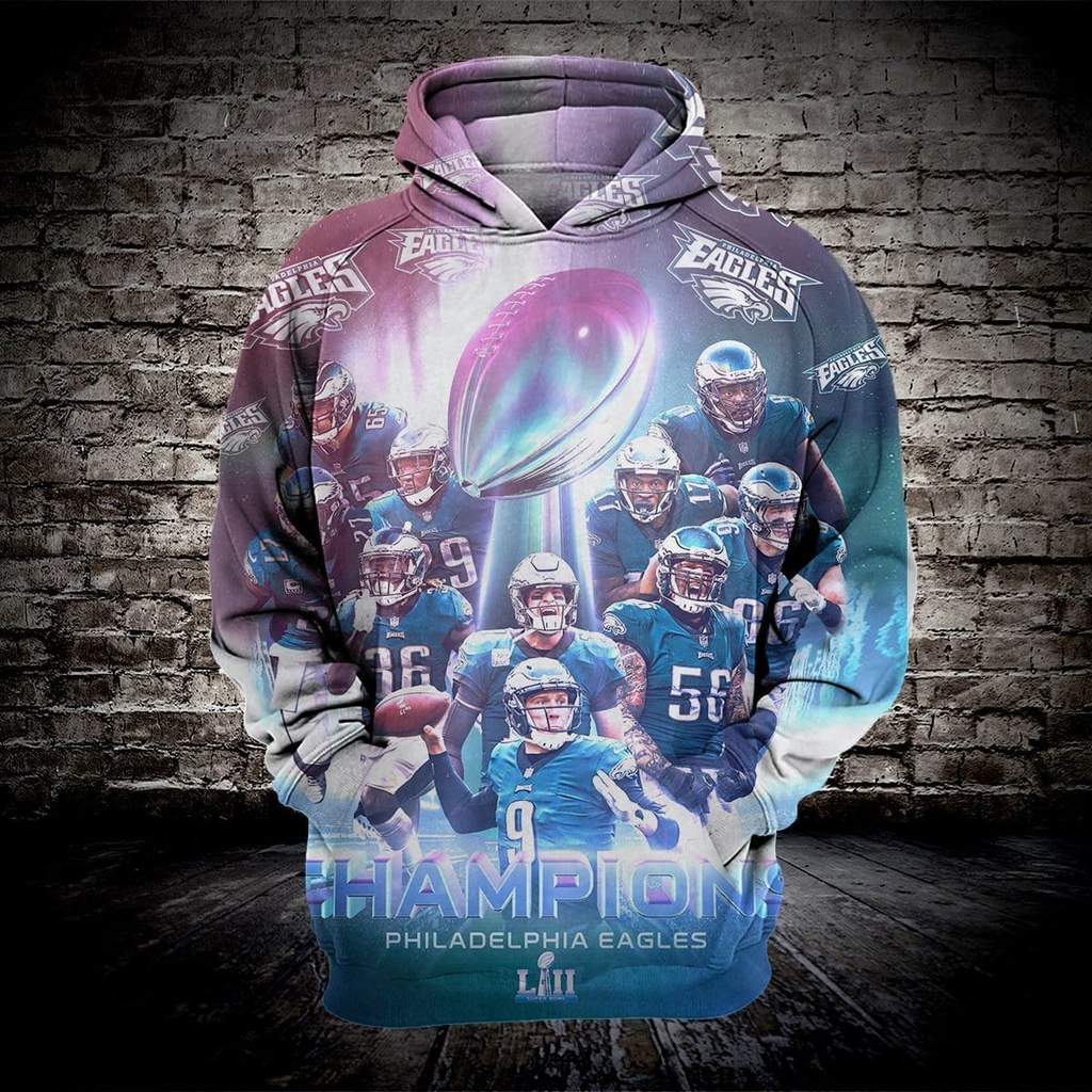 Philadelphia Eagles 3D Printed Hoodie/Zipper Hoodie Philadelphia Eagles 3D Printed Hoodie/Zipper Hoodie