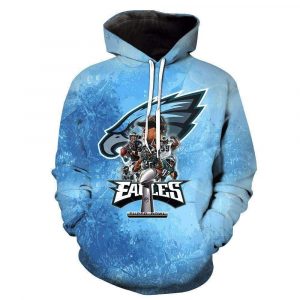 Philadelphia Eagles 3D Printed Hoodie/Zipper Hoodie