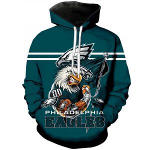 Philadelphia Eagles 3D Printed Hoodie/Zipper Hoodie