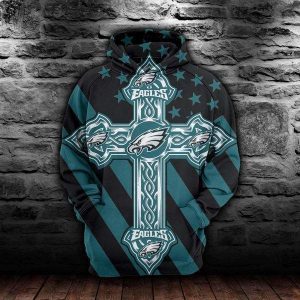 Philadelphia Eagles 3D Printed Hoodie/Zipper Hoodie