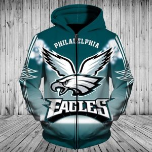 Philadelphia Eagles 3D Printed Hoodie/Zipper Hoodie