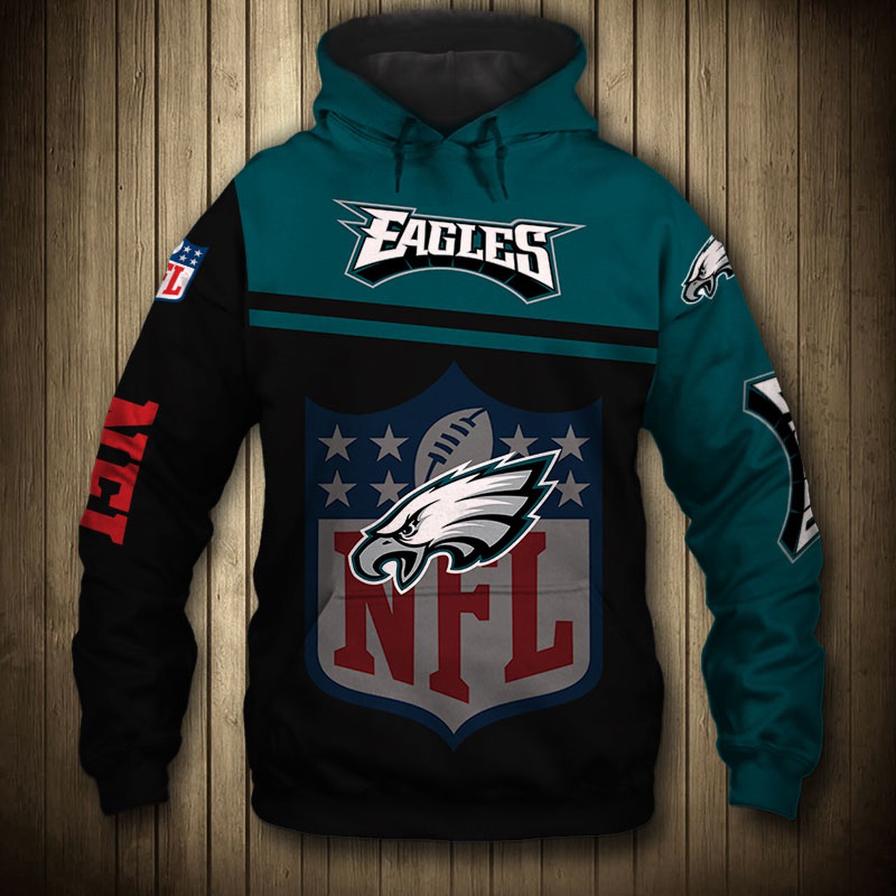 Philadelphia Eagles 3D Printed Hoodie/Zipper Hoodie