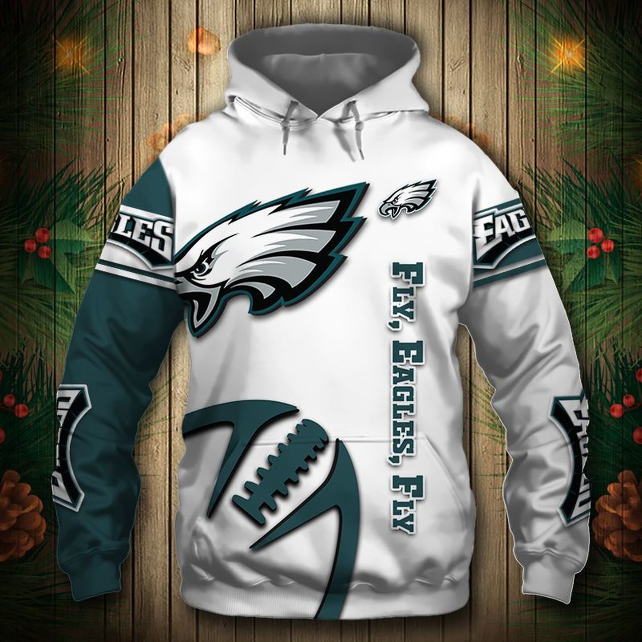 eagles sherpa hoodie