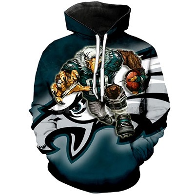 Philadelphia Eagles 3D Printed Hoodie/Zipper Hoodie Philadelphia Eagles 3D Printed Hoodie/Zipper Hoodie