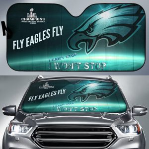 Philadelphia Eagles Car Auto Sun Shade