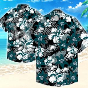 Philadelphia Eagles Nfl Hawaiian Shirt Summer Button Up