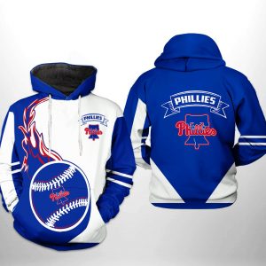 Philadelphia Phillies MLB Classic 3D Printed Hoodie/Zipper Hoodie