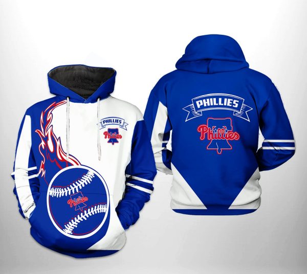 Philadelphia Phillies MLB Classic 3D Printed Hoodie/Zipper Hoodie
