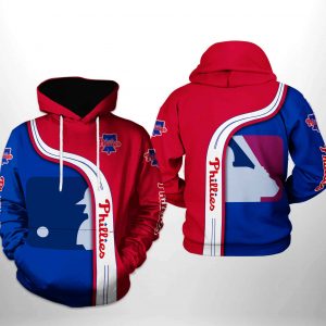 Philadelphia Phillies MLB Team 3D Printed Hoodie/Zipper Hoodie