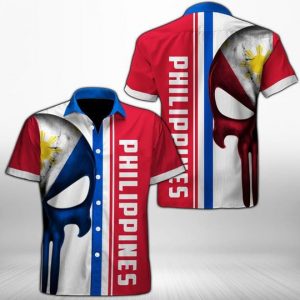 Philippines Hawaiian Shirt Summer Button Up