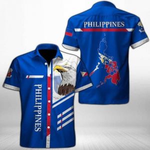 Philippines Hawaiian Shirt Summer Button Up